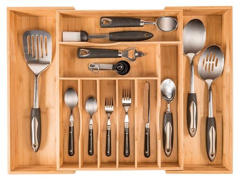 Utensil Drawer Organizer, Kitchen Utensil Drawer Organization, Kitchen Drawer Dividers, Silverware Organizer, Flatware Drawer, Kitchen Drawer Organizer, Utensil Drawer Organization, Utensil Organizer, Utensil Tray