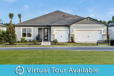 Del Webb Stone Creek New Home Communities | Ocala, Florida Homes | Del Webb Stone Creek, Cafe Seating, 360 Virtual Tour, Ocala Florida, Florida Homes, Gathering Room, Resort Style Pool, Flex Room, Open Concept Kitchen