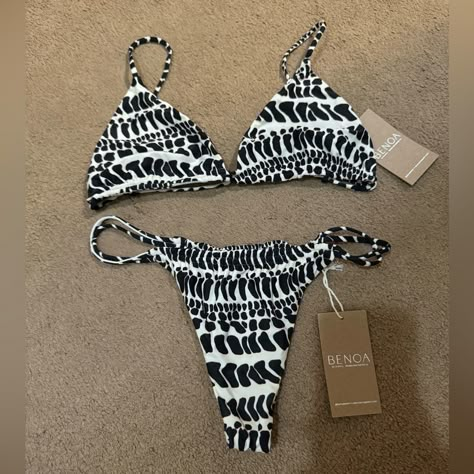 Brand New And Never Worn Swim Swim, Black White, Brand New, Tags, White, Black, Color