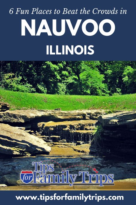 Nauvoo, Illinois is a fun destination. In addition to popular historic sites, there are a lot of great natural and uncrowded places to visit with kids. 6 Fun Places to Beat the Crowds in Nauvoo, Illinois - Tips For Family Trips #NauvooIllinois #HistoricSites #TravelWithKids Nauvoo Trip, Places To Visit With Kids, Vacations With Kids, Historical Travel, Nauvoo Illinois, Midwest Vacations, Illinois Travel, Midwest Travel, Vacation Goals