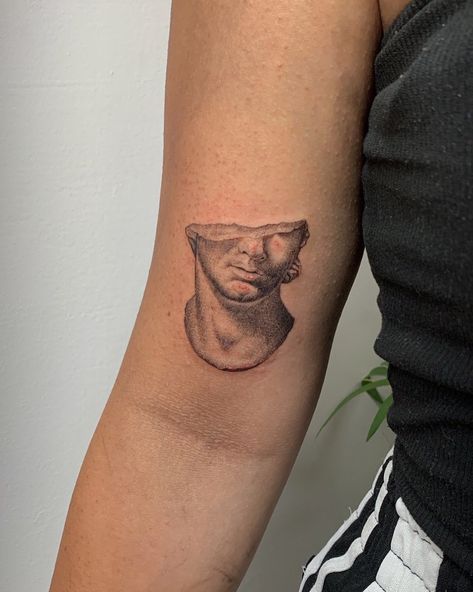 Greek Goddesses Tattoos Athina Greece God Tattoo, Greek Philosopher Tattoo, Greek Mythology Patchwork Tattoos, Greek Mythology Art Tattoos, Greek Myth Tattoo, Greek Tattoos For Men, Front Bicep Tattoo, Small Greek Tattoos, Greek Style Tattoos