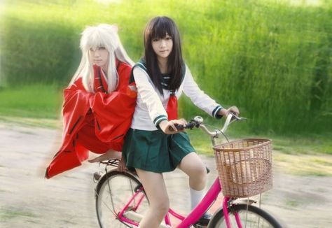 InuYasha & Kagome Gaming Cosplay, Cosplay Tumblr, Inuyasha Cosplay, Inu Yasha, Awesome Cosplay, Cosplay Tips, Creative Things, Amazing Cosplay, Manga Cosplay