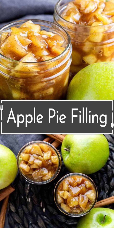 Diy Apple Pie Filling, Cosmic Apple Recipes, Healthy Apple Pie Filling, Easy Apple Pie Filling, Apple Pie Filling Recipe, Quick Apple Dessert, Best Apples For Baking, Healthy Apple Pie, Apple Pie Filling Recipes