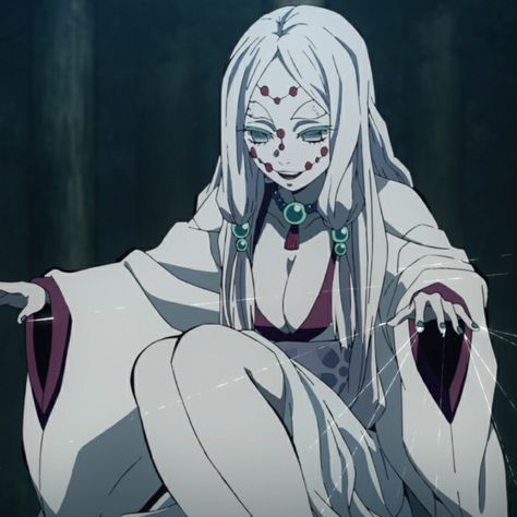 Spider Lady Demon Slayer, Demon Slayer Rui Family, Mother Spider Demon Slayer Icon, Spider Family Demon Slayer, Spider Mom Demon Slayer, Spider Mother Demon Slayer, Demon Slayer Spider Mother, Demon Slayer Spider Family, Spider Demon Demon Slayer