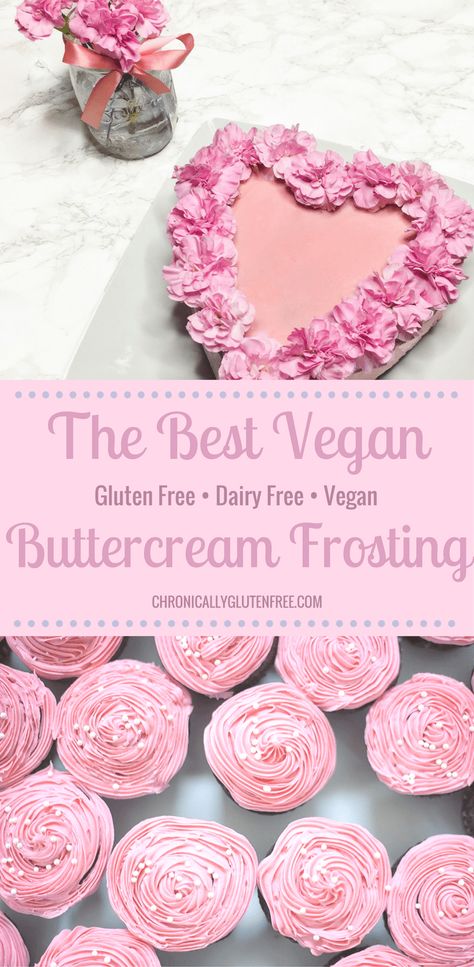 Dairy Free Icing, Dairy Free Buttercream, Vegan Buttercream Frosting, Vegan Gluten Free Cake, Vegan Shortbread, Dairy Free Frosting, Balanced Eating, Vegan Buttercream, Vegan Frosting