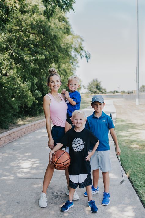 how we handle sports and extra curricular activities as a family | merricksart.com Family Basketball Pictures, Lily Aesthetic, Fit Family, Sports Academy, Curricular Activities, Pants Tutorial, Merricks Art, Active Family, Family Fitness