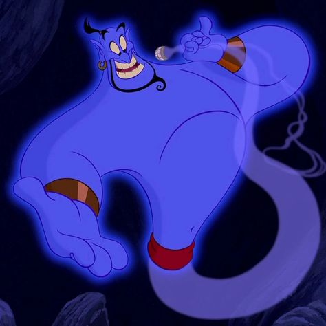 Funny Disney Characters, Blue Cartoon Character, Disney Movie Art, Disney Movie Characters, Genie Aladdin, Disney Pixar Characters, Walter Elias Disney, 2000s Cartoons, Female Villains