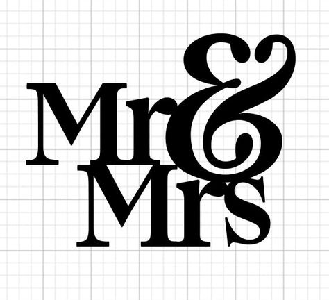 Mr And Mrs SVG Cake Topper Mr And Mrs Cake Topper Printable, Silhouette Cake Topper Printable, 2d Cake, Diy Wedding Cake Topper, Mr And Mrs Svg, Mr Mrs Cake Toppers, Silhouette Cake Topper, Art Greeting Cards, Do It Yourself Projects