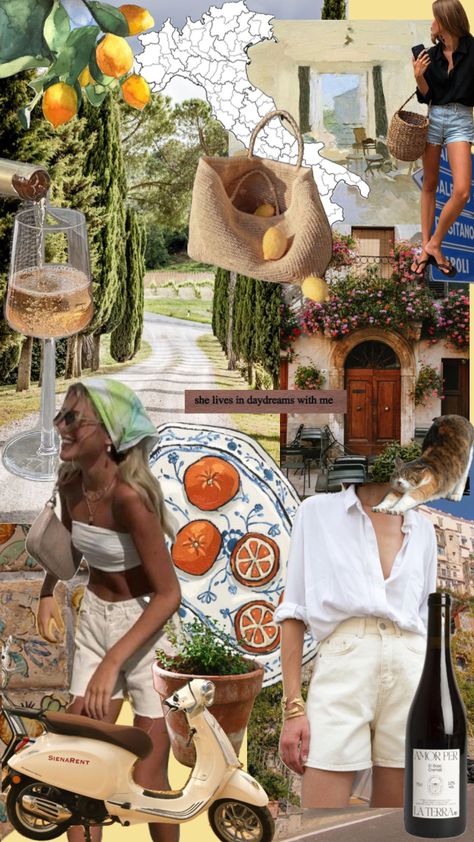 #italiansummer #tuscansummer Mediterannean Summer Aesthetic, 90s Italy Aesthetic, Capri Summer Aesthetic, Tuscan Summer Aesthetic, Italian Core Aesthetic, European Summer Theme Party, Italian Summer Moodboard, Mediterranean Photoshoot, Italian Lifestyle Aesthetic