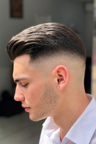 What Is A Drop Fade And Why You Should Try It At Least Once In A Lifetime? ★ Clean Cut Haircut, Military Haircuts Men, Drop Fade Haircut, Low Fade Haircut, Trendy Mens Haircuts, Gents Hair Style, Mens Fade, Faded Hair, Men Haircut Styles