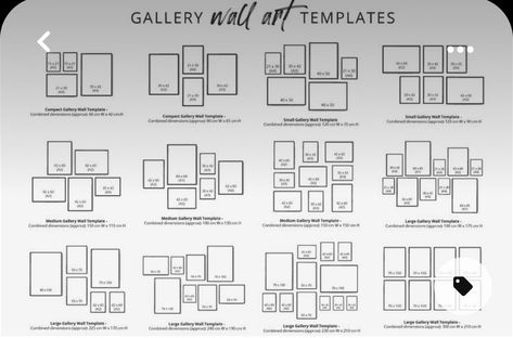 Photo Gallery Wall Layout, Gallery Wall Template, Gallery Wall Layout, Photo Wall Gallery, Gallery Wall Living Room, Gallery Wall Art, Wall Gallery, Art Gallery Wall, Decoration Design