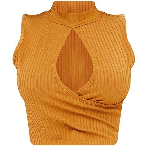 Mustard High Neck Keyhole Ribbed Crop Top ($18) ❤ liked on Polyvore featuring tops, sweaters, yellow crop sweater, yellow sweater, high neck crop top, mustard sweater and jersey sweater Keyhole Shirt, Keyhole Sweater, Mustard Yellow Top, Mustard Yellow Sweater, Mustard Sweater, High Neck Crop Top, Yellow Crop Top, High Neck Sweater, Yellow Shirts