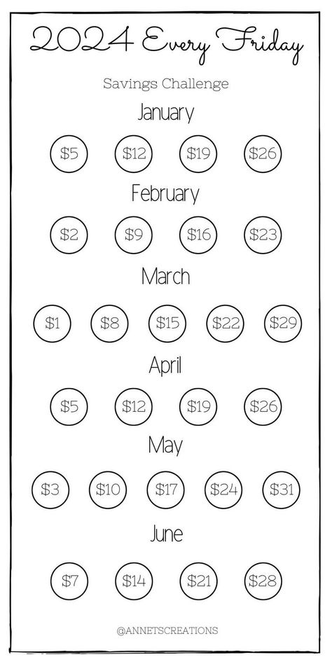 Friday Savings Challenge, Low Income Savings Challenge Biweekly, Weekly Savings Challenge, Vacation Savings Challenge, Low Income Savings Challenge, Biweekly Saving, Budget Notebook, Weekly Savings, Saving Money Chart