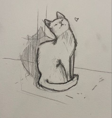 Cats Art Drawing, Art Tools Drawing, Easy Doodles Drawings, Easy Drawings Sketches, Cute Doodles Drawings, Arte Inspo, Doodle Art Designs, Dessin Adorable, Book Art Drawings