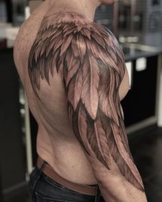 Basic Shading, Eagle Wing Tattoos, Angel Wing Tattoo, Lgbt Tattoo, Wing Tattoo Men, Dragon Tattoos For Men, Lion Tattoo Sleeves, Wing Tattoo Designs, Men Tattoos Arm Sleeve