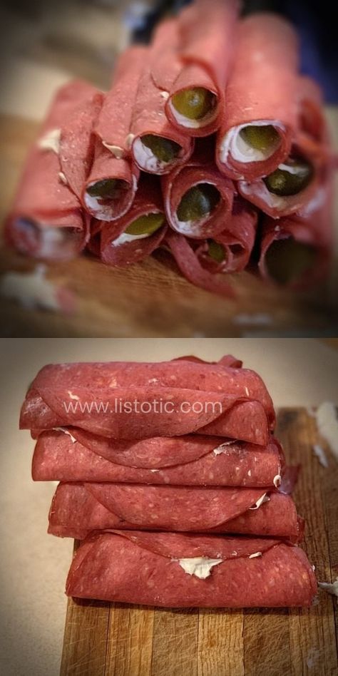 Lunch Meat Pickle Roll Ups, Dill Pickle Cream Cheese Roll Ups, Pickle Rollups Appetizers, Pickle Wraps Roll Ups, Armour Dried Beef Recipes, Dill Pickle Pinwheel Appetizers, Dill Pickle Wraps Roll Ups, Pickle Wraps Recipe Roll Ups, Dill Pickle Roll Ups