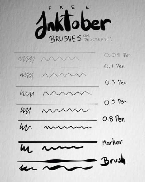 Procreate Ink Brushes, Procreate Brushes Download, Free Procreate Brushes, Procreate Ipad Tutorials, Free Tattoo Designs, Photoshop Brushes Free, Free Brushes, Free Procreate, Illustrator Brushes