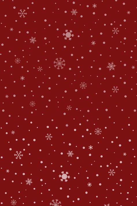 Red with White Snowflakes Christmas Background Red Snowflakes Wallpaper, Cute Red Christmas Wallpaper, Christmas Aesthetic White And Red, Red Christmas Phone Wallpaper, Christmas Red Aesthetic Wallpaper, Christmas Themed Backgrounds, Christmas Simple Background, Vintage Christmas Iphone Wallpapers, Christmas Wallpaper Aesthetic Red