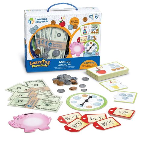 Money For Kids, Money Puzzles, Learning Money, Teaching Money, Money Activities, Homeschool Supplies, Money Skills, Play Money, Kids Money