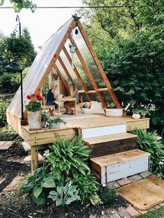 A Frame Playhouse, Build A Playhouse, Desain Lanskap, Play Yard, Backyard Inspiration, Backyard Play, Dream Backyard, Backyard Fun, Furniture Outdoor