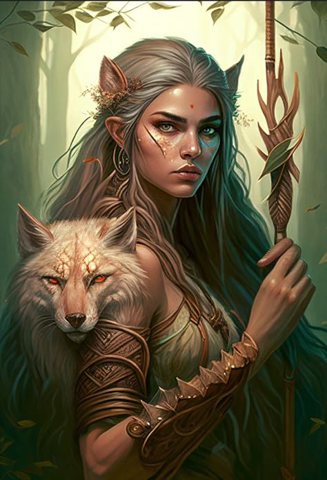 High Elf Druid Female, Wood Elf Ranger Female Dnd, Druid Elf Female, Dnd Wood Elf Female, Elf Ranger Female Dnd, Female Druid Dnd, Dnd Druid Female, Forest Elf Art, Wood Elf Druid Female