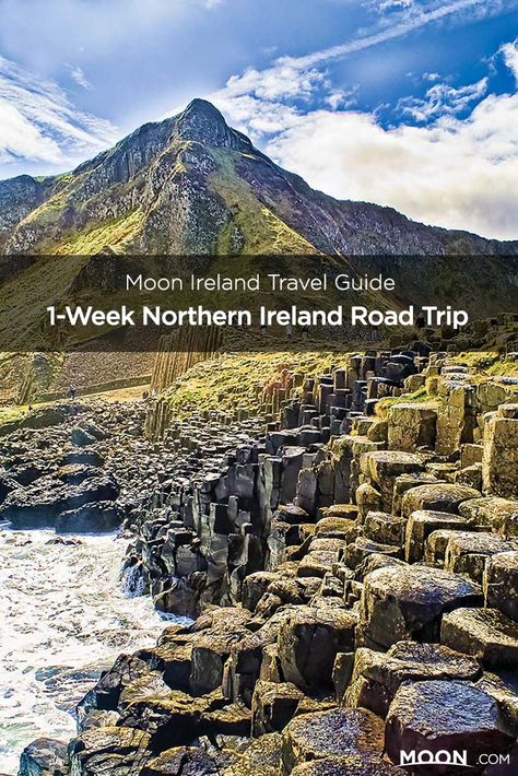 One Week in Ireland: Northern Ireland Driving Tour | Moon Travel Guides Irish Scenery, Week In Ireland, Ireland Roadtrip, Europe Adventure, Dunluce Castle, Derry City, Road Trip Travel, Ireland Road Trip, Ireland Itinerary