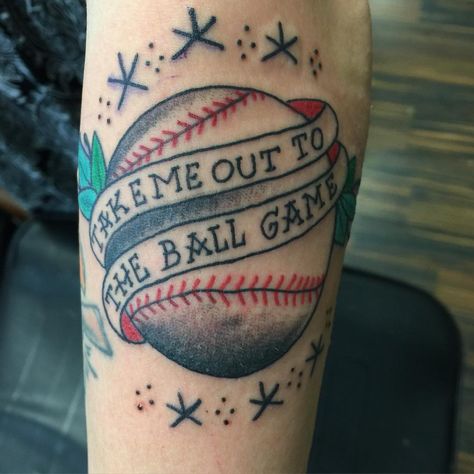 Small Tattoo For Leg, Phoenix Tattoo Girl, Tattoo For Leg, Softball Tattoos, Baseball Tattoo, Baseball Tattoos, Sloth Tattoo, Sport Tattoos, Baseball Videos