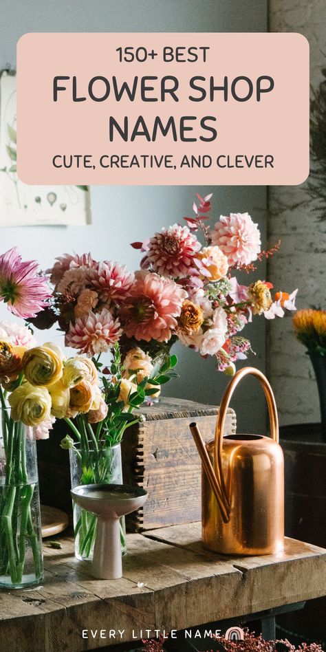 Flowers on display in flower shop. Flower Shop Design Store Fronts, Owning A Floral Shop, Flower Market Display Farm Stand, Flower Bouquet Names, Floral Store Design, Starting A Flower Shop Business, Home Flower Shop, How To Start A Florist Business, Flower Store Name Ideas