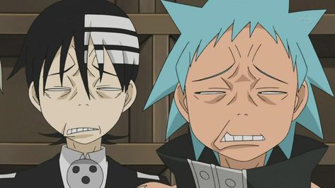 15 Cringe-Worthy Socially Awkward Anime Characters Soul Eater, Anime, Blue, Black