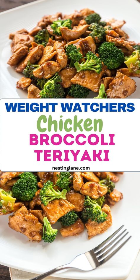 Chicken Stir Fry Bowls Weight Watchers, Ww Chicken And Broccoli Stir Fry, Ww Teriyaki Sauce, O Point Weight Watchers Meals, Weight Watchers Chicken And Broccoli Stir Fry, Healthy Chicken Dinners For Family, Weight Watcher Teriyaki Chicken, Ww Teriyaki Chicken, Ww Veggie Recipes