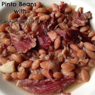 Pinto Beans with Pork Neck Bones Turnips 2 Tangerines Ham Hock Slow Cooker, Smoked Ham Hocks, Cooking Ham In Crockpot, Ham Hock Recipes, Ham Hocks And Beans, Beans And Ham, Ham Hocks, Beans In Crockpot, Pinto Bean Recipes