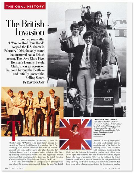 Herman’s Hermits, Article Writer, The Dave Clark Five, Petula Clark, Mike Smith, Swinging London, 60s And 70s Fashion, British Accent, British Rock