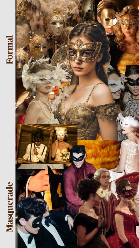 Created by nutellakimm on Shuffles Masquerade Party Aesthetic, Masquerade Ball Aesthetic, Nye Theme, Masquerade Party Themes, Masquerade Aesthetic, Old Hollywood Prom, Masquerade Party Dresses, Party Dress Codes, Masquerade Ball Party