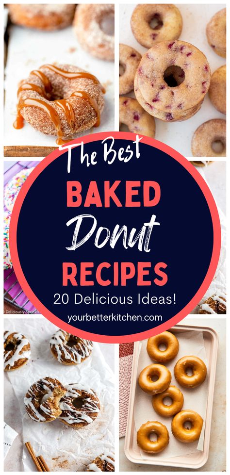 Donut Pan Recipe, Donut Maker Recipes, Best Donut Recipe, Mini Donut Recipes, Doughnut Recipe Easy, Cake Donuts Recipe, Baked Donut, Easy Donut Recipe, Donut Flavors