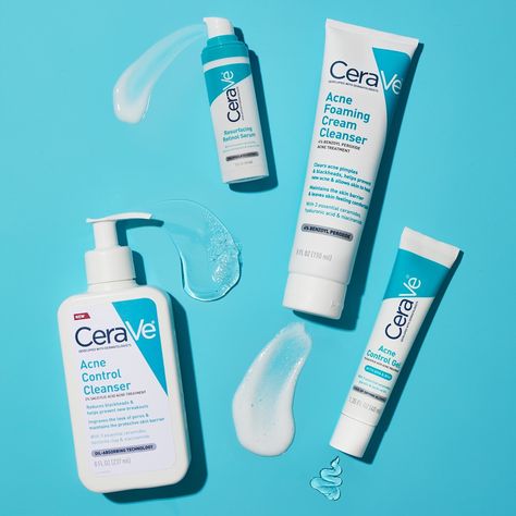 Crema Ponds, Cerave Products, Cerave Skincare, Acne Products, Facial Tips, Acne Control, Acne Solutions, Skincare Organization, Clear Complexion