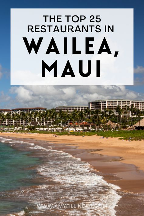 Here are the best restaurants in Wailea, Maui. Some of the best restaurants in Maui are located in Wailea. From food trucks to resort restaurants, this list of places to eat in Wailea Maui has something for everyone! #wailea #maui #mauirestaurants #placestoeatinwailea Best Beaches In Maui, Hawaii Vacation Tips, Maui Snorkeling, Maui Food, Maui Restaurants, Wailea Maui, Maui Travel, Romantic Restaurant, Vacation Tips