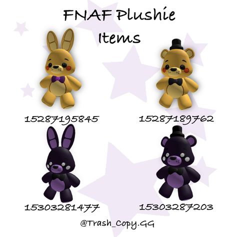 Fnaf Berry Avenue Codes, Fnaf Roblox Codes, Bloxburg Fnaf Decals Codes, Roblox Items Codes, Freddy Plush, Roblox Items, Freddy 3, Golden Freddy, Bloxburg Decals Codes Wallpaper