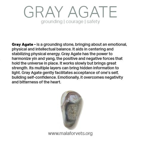 Gray Agate Meaning, Grey Agate Crystal Meaning, Crystals Properties, Witch Stones, Crystal Witch, Agate Meaning, Healing Crystals For You, Geode Rocks, Healing Crystals Meanings