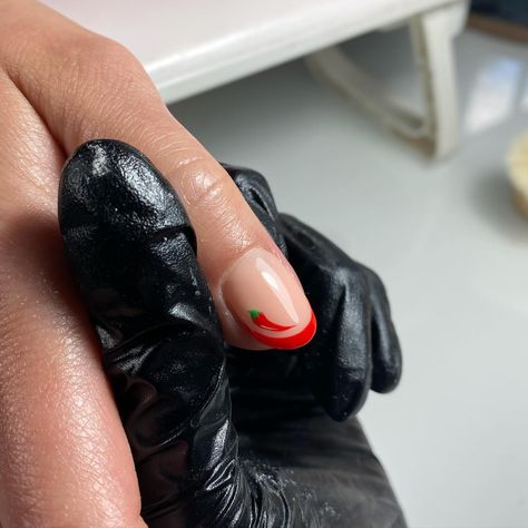 A moment for the chilli 🌶️❤️‍🔥 #rednails #red #nails #gelnails #nailart #chilli Chilli Nails, Chili Nails, Nail Technician, Nails Inspo, Easy Nail Art, Red Nails, Nail Inspo, Instagram A, Gel Nails