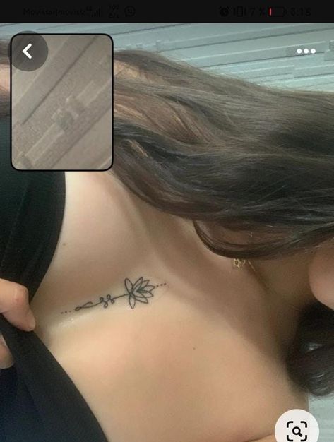 You know what's worse than having a messed up tattoo design on your skin forever? Getting called out about that epic fail online. Cute Tattoos On Chest For Women, Thigh To Stomach Tattoos Women, Between Chest Tattoo, Tattoo On Chest Women, Chest Tatoos Woman, Tattoos On Chest For Women, Tattoo Below Breast, Women Chest Tattoo Ideas, Colorbone Tattoos Women