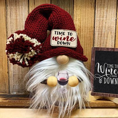 OG Happy - 🍷The cute wine gnome will bring happiness and... Wine Gnome, Themed Gnomes, Black Ladybug, Thanksgiving Wine, Kitchen Sofa, Desk Kitchen, Funny Gnomes, Wine Down, Wine Theme