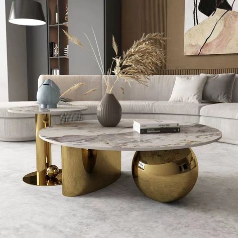 Wholesale living room furniture european modern design gold round Black marble coffee table with stainless steel legs https://m.alibaba.com/product/1600664306327/Wholesale-living-room-furniture-european-modern.html?__sceneInfo={"cacheTime":"1800000","type":"appDetailShare"}