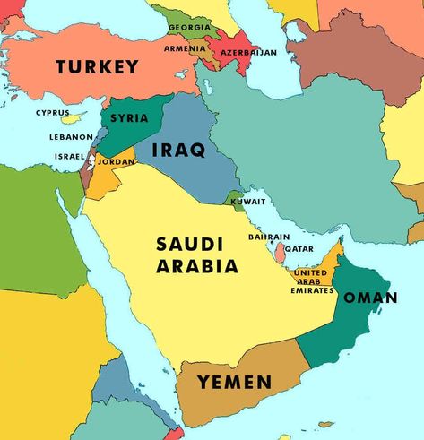 Map of Asia | Political Map of Asia with Borders | WhatsAnswer Asian Countries Map, Qatar Travel, 7th Grade Social Studies, Asian Continent, Asia Map, North America Map, Western Asia, Armenia Azerbaijan, Birthday Video