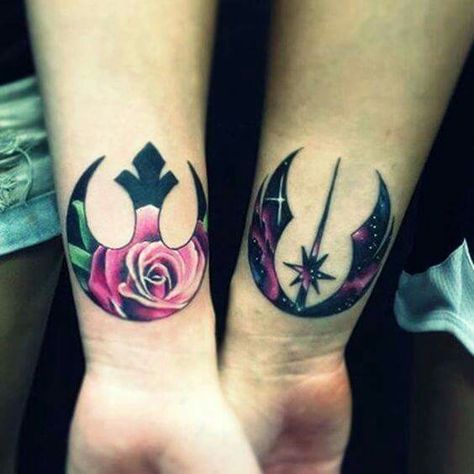 Couple tattoo love this idea Nerd Tattoos, Fandom Tattoos, Couple Tattoos Love, Best Couple Tattoos, Nerdy Tattoos, Tattoos Infinity, Tattoo Schrift, Couples Tattoo Designs, Tattoos Geometric