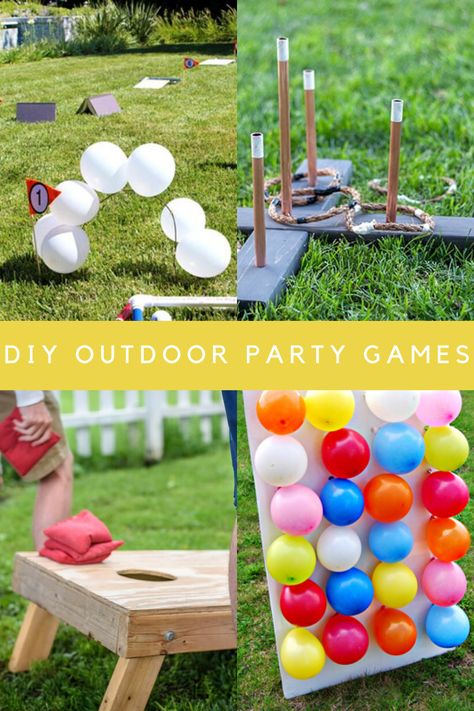 19 Outdoor Party Games Everyone Will Get Hot Over - Peachy Party Backyard Party Games For Adults, Backyard Party Games Adults, Garden Party Games For Adults, Outdoor Adult Games, Cookout Activities, Outdoor Birthday Party Ideas For Adults, Outdoor Adult Birthday Party, Outdoor Party Entertainment, Dino Vbs