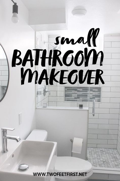 Are you looking for ideas to remodel a small bathroom? See how a small bathroom is transformed into a classic modern bathroom on a budget! Plus this small bathroom tour shares budget-friendly DIY projects so you can renovate your bathroom too! #diy #bathroom Classic Modern Bathroom, Bathroom Tour, Bathroom On A Budget, Small Bathroom Colors, Budget Bathroom Remodel, Small Bathroom Makeover, Basement Bathroom, Budget Bathroom, Trendy Bathroom