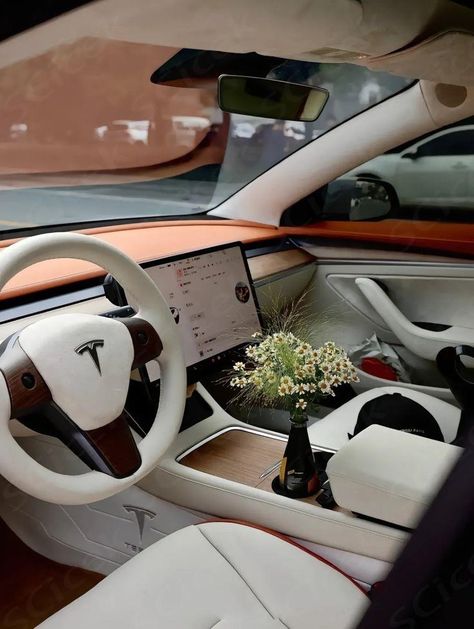 Redesign luxury within your Tesla using our interior accessories! Explore the epitome of elegance at acetesla.com. Elevate luxury, redefine comfort. #TeslaInteriorLuxury Tesla Decor Aesthetic, Tesla Interior Accessories, Tesla Model 3 Interior Aesthetic, White Tesla Interior, Tesla Aesthetic Interior, Luxury Interior Car, Tesla Model Y Interior Accessories, Tesla Interior Decor, Telsa Cars Inside