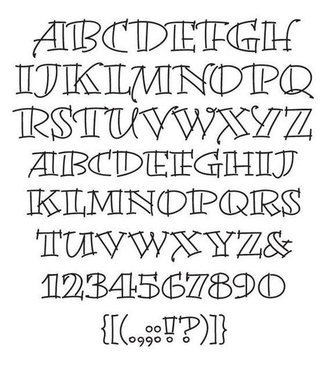 hand lettering alphabet - all caps serif font Creative Writing Styles Handwriting, Project Writing Style, Cool Writing Styles, Journaling Fonts, Artistic Letters, Artistic Writing, Typographie Logo, Writing Fonts, Fun Fonts