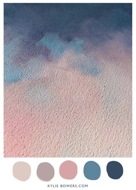 Colour Palette Blue, Colour Palette Inspiration, Palette Blue, Purple Blush, House Color Palettes, Color Schemes Colour Palettes, Palette Inspiration, Brand Color Palette, Design Textile