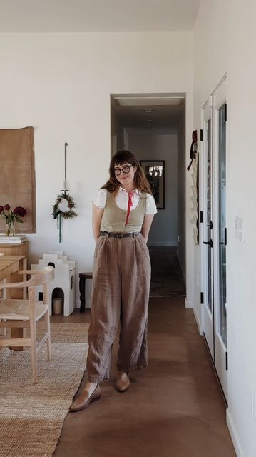 Emily | home + lifestyle in Tucson AZ on Instagram: "he deserves two tribute outfits 🤎 Milo Thatch will always be at the top on my ‘underrated style king’ list 🤎🥲 A few people guessed Laurie from Little Women when I previewed this outfit.. rest assured- a Laurie fit is forthcoming (currently on the lookout to thrift a black velvet vest)🫡 This fit details: White button down is @esby_apparel Top is oldish from @ozma_of_california Pants are @shainamote Loafers are @nisoloshoes Glasses are linked in my LTK #lightacademia #adventurecore #adventureaesthetic #disneysatlantisthelostempire #atlantisthelostempire #atlantisthelostempirecosplay #milothatchedit #milothatch #disneygenderbend #corsetstyle #trouserswomen" Milo Thatch Outfit, Ozma Of California, Milo Thatch Aesthetic, Milo Thatch, Black Velvet Vest, Loafer Outfits, Adventure Core, Atlantis The Lost Empire, Velvet Vest